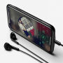USAMS maskica s baterijom 3200mAh za iPhone X - crna