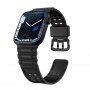Otporni silikonski remen za Apple Watch 42mm / 41mm / 40mm / 38mm - crni