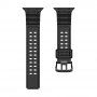 Otporni silikonski remen za Apple Watch 42mm / 41mm / 40mm / 38mm - crni