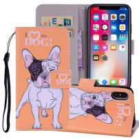 Flip futrola za iPhone XS Max - buldog