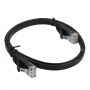 Ethernet CAT-6 kabel RJ45 za MacBook - 1 m - crna