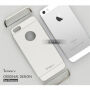 IPAKY elegantna maskica za iPhone 5 / 5S / SE (2016) - srebrna