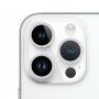 Kaljeno staklo sa svjetlucavim okvirima za zaštitu leća fotoaparata za iPhone 14 Pro / 14 Pro Max - srebrni