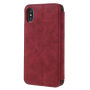 Flip vintage futrola za iPhone XS / iPhone X - crvena