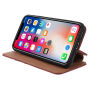 Flip vintage futrola za iPhone XS / iPhone X - crvena