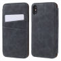 Flip vintage futrola za iPhone XS / iPhone X - sivo