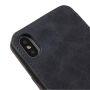 Flip vintage futrola za iPhone XS / iPhone X - sivo