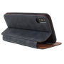 Flip vintage futrola za iPhone XS / iPhone X - sivo