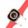 Silikonski remen sa metalnim magnetskim kopčanjem za Apple Watch 42mm / 41mm / 40mm / 38mm - sivi