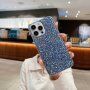 Zaštitna maska sa svjetlucavim šljokicama za iPhone 11 Pro - plavi