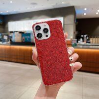 Zaštitna maska sa svjetlucavim šljokicama za iPhone 11 - crveni