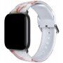 Remen sa uzorkom za Apple Watch 42mm / 41mm / 40mm / 38mm - ružičasti mramor