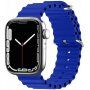 Silikonski ocean remen za Apple Watch 42mm / 41mm / 40mm / 38mm - plavi