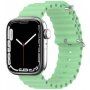 Silikonski ocean remen za Apple Watch 42mm / 41mm / 40mm / 38mm - zeleni