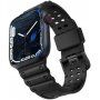 Otporni silikonski remen za Apple Watch 42mm / 41mm / 40mm / 38mm - crni