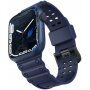 Otporni silikonski remen za Apple Watch 42mm / 41mm / 40mm / 38mm - tamno plavi