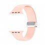 Silikonski remen sa metalnim magnetskim kopčanjem za Apple Watch 42mm / 41mm / 40mm / 38mm - ružičasti