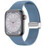 Silikonski remen sa metalnim magnetskim kopčanjem za Apple Watch 42mm / 41mm / 40mm / 38mm - plavi