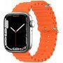 Silikonski ocean remen za Apple Watch 42mm / 41mm / 40mm / 38mm - neonska narančasta