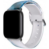 Remen sa uzorkom za Apple Watch Ultra 49mm / 46mm / 45mm / 44mm / 42mm - plavi mramor