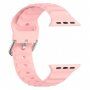 Silikonski remen Ocean Ripple za Apple Watch Ultra 49mm / 46mm / 45mm / 44mm / 42mm - ružičasti