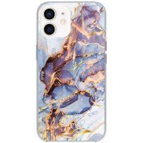 Svjetlucava mramorna maska za iPhone 11 - plavi
