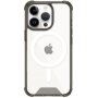 Prozirna maska sa okvirom u boji i MagSafe za iPhone 14 Pro Max - sivi