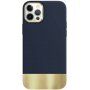 Zaštitna maska sa metaliziranim donjim dijelom za iPhone 11 Pro - plavi