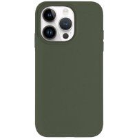 Matný eko razgradiva maskica za iPhone 14 Pro Max - maslinast
