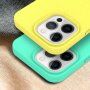 Matný eko razgradiva maskica za iPhone 13 - maslinast