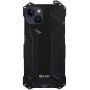 R-Just veoma otporna metalna "Armor" maska za iPhone 14 - crni