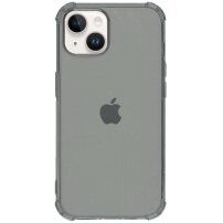 Prozirna maskica s ojačanim uglovima za iPhone 14 Plus - sivi