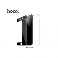 HOCO Light maskica i staklo za iPhone 6 / 6S - crna