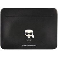 Karl Lagerfeld Saffiano Ikonik etui za iPad Pro 12,9" / MacBook do 14" - crna