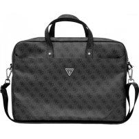 Guess 4G Triangle Logo torba za MacBook do 16" - crna