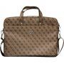 Guess 4G Triangle Logo torba za MacBook do 16" - smeđa