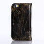 Flip futrola za iPhone 5 / 5S / SE (2016) - crna mramor
