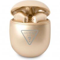 Guess True Wireless Triangle Logo bežične slušalice za Apple uređaj - zlatna