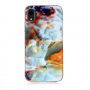 Maska za iPhone XR - tirkiz mramom