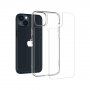 Spigen Quartz Hybrid etui s kaljenim staklom za iPhone 14 - proziran
