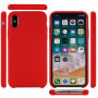 Liquid silikonska maskica za iPhone XR - crvena