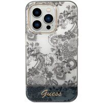 Guess Toile De Jouy etui za iPhone 14 Pro Max - sivi