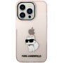 Karl Lagerfeld IML Choupette NFT prozirna maska za iPhone 14 Pro Max - ružičasti