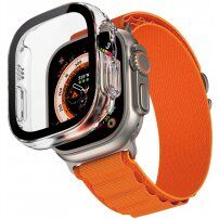 PanzerGlass™ Full Protection futrola sa kaljenim staklom za Apple Watch Ultra 49mm - prozirno