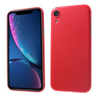 Ultratanka plastična maskica za iPhone XR - crvena