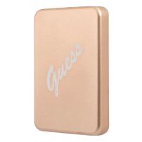 Guess Vintage MagSafe bežični powerbank s portom USB-C - 3 000 mAh - zlatna