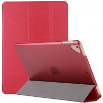 Svilena futrola s funkcijom spavanja za iPad 10,2" (2019-2021) / Air 3 (2019) / Pro 10,5" - crveno