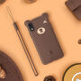BASEUS maskica 3D medvjed za iPhone XR - smeđi