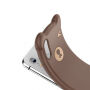BASEUS maskica 3D medvjed za iPhone XR - smeđi