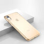 BASEUS Simplicity maskica za iPhone XR - zlatna